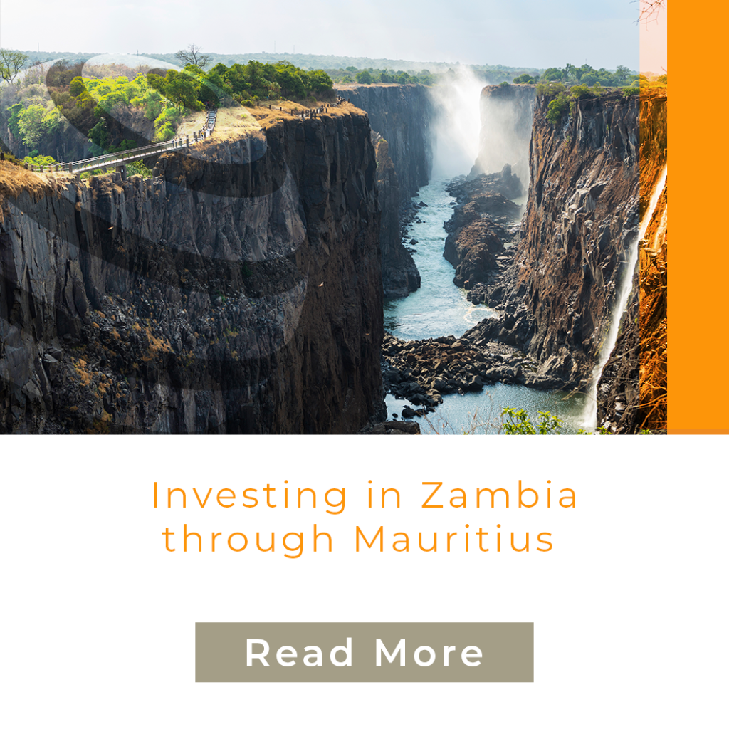 Investing in Zambia through Mauritius